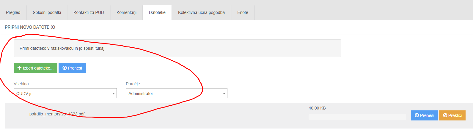 Prikaz zaslona